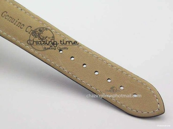 0322 Minimalist Speedmaster Apollo XVII Gray Dial On Black Leather Strap Manual Winding Chrono Movement 8222